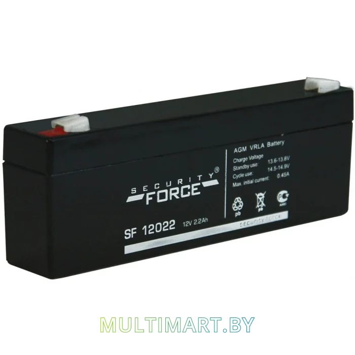 Аккумулятор для ИБП Security Force SF 12022 (12В/2.2 А·ч)